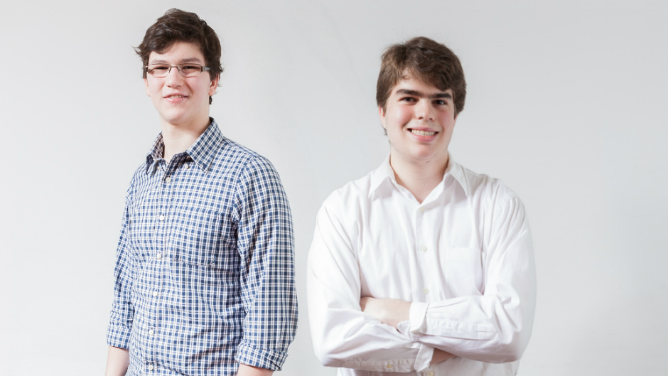 Os empreendedores Pedro e Henrique