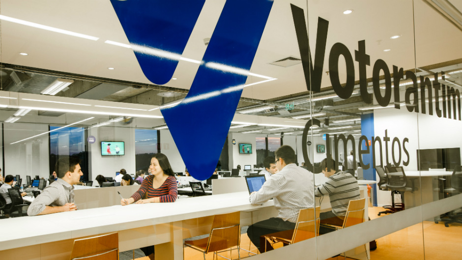 Ambiente de trabaho da Votorantim Cimentos