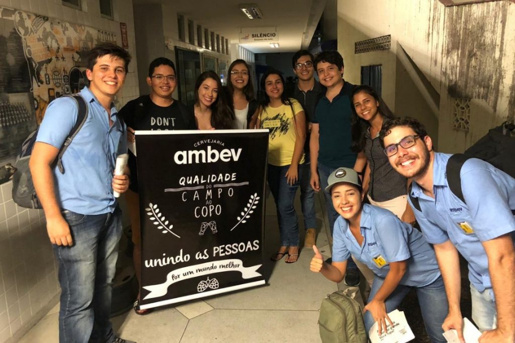 programa de estágio da Cervejaria Ambev