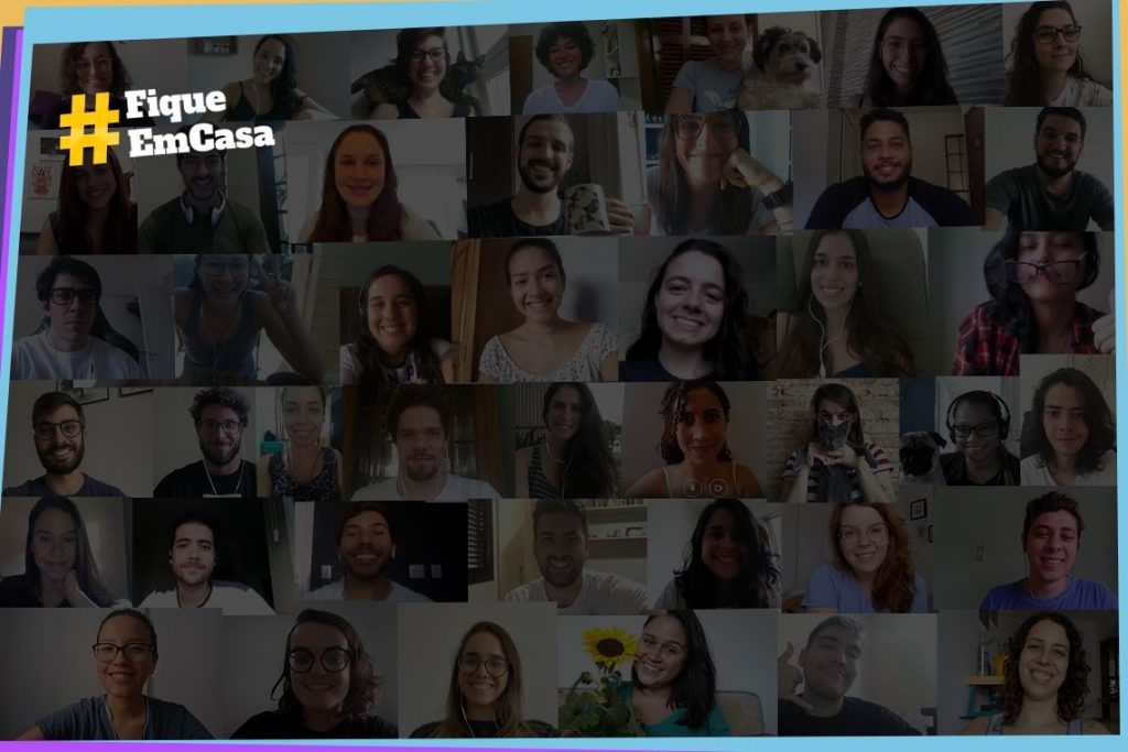 movimento fique em casa